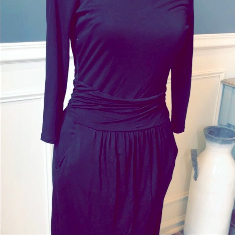 Boden wrap waist dress 6R US